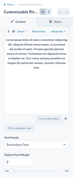 custom-richtext-settings