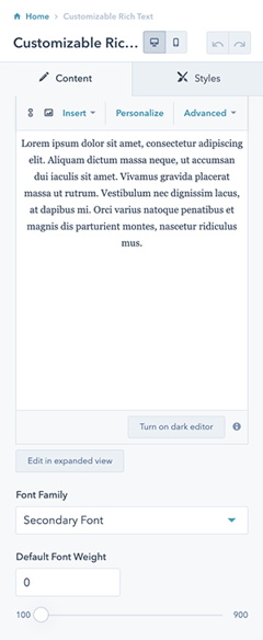 custom-richtext-settings