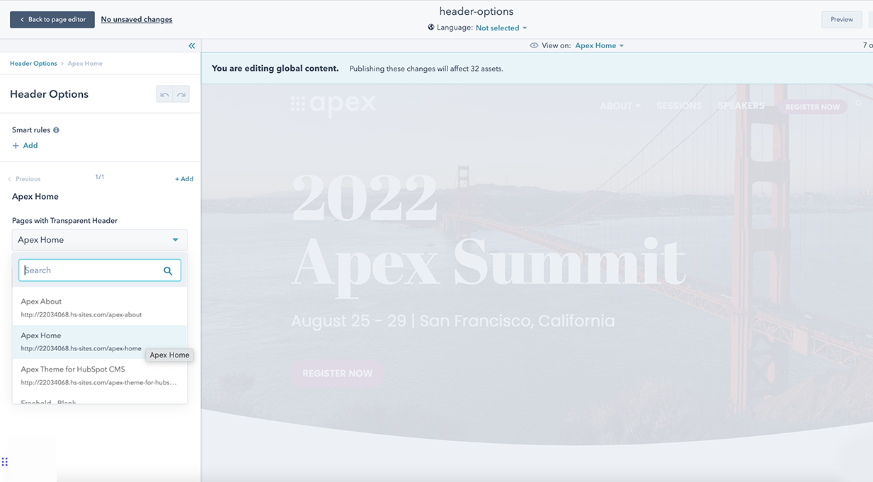 How to Implement a Transparent Header